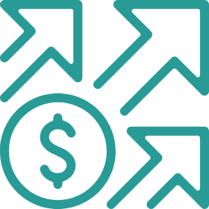 Revenue generation icon